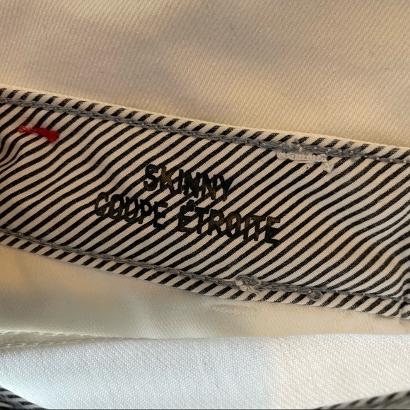 BANANA Republic white skinny jeans size 26 - Picture 6 of 10